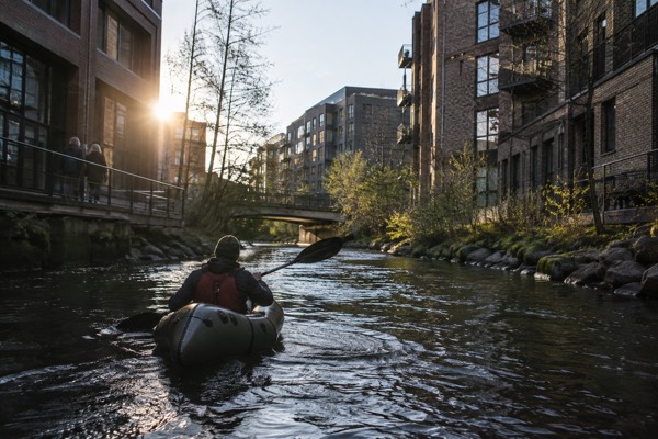 Urban River Packraft or Kayak, Oslo