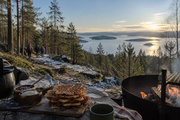 Fjord-View Hike, Chef's Waffles, Oslo