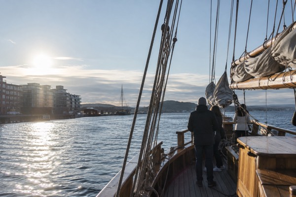 Traditional Wooden Sailing Ship, Oslo